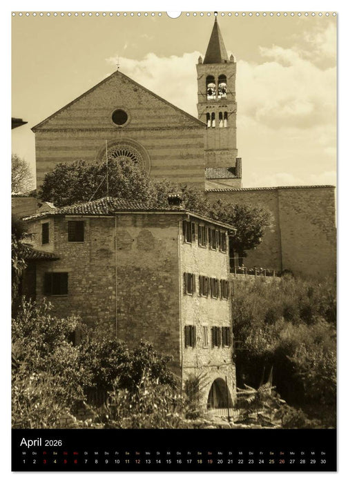 Assisi. Ein Ort der Besinnung. (CALVENDO Wandkalender 2026)