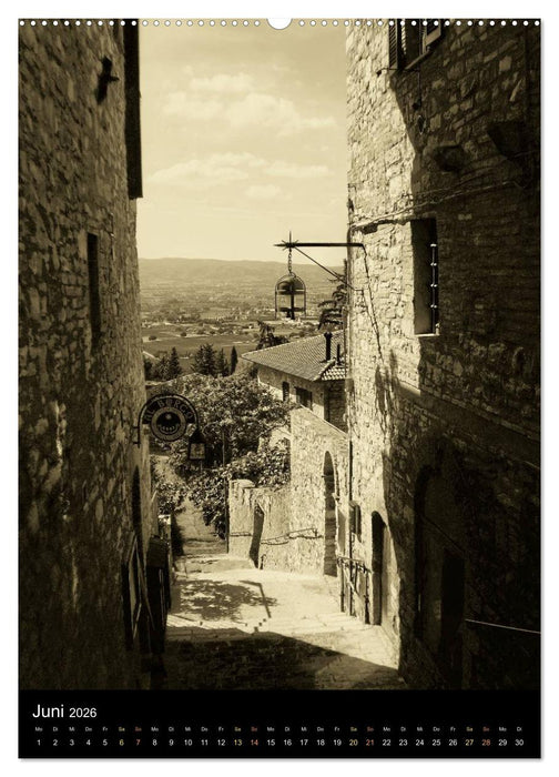 Assisi. Ein Ort der Besinnung. (CALVENDO Wandkalender 2026)
