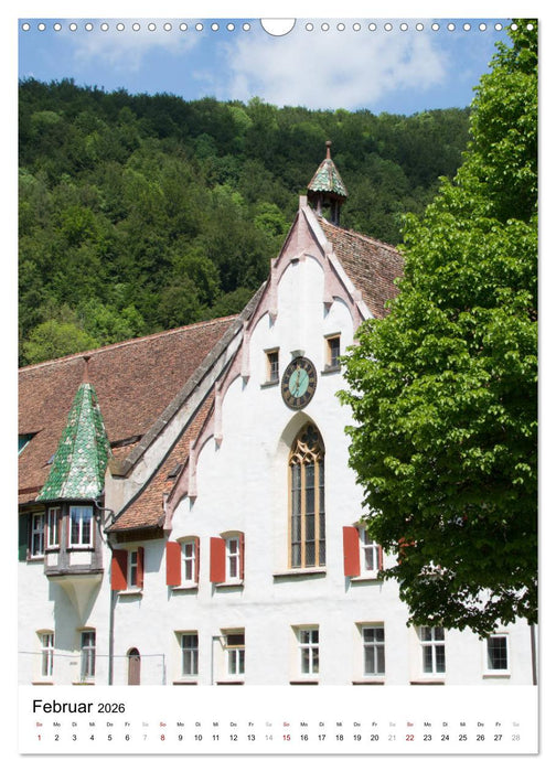 Blaubeuren I Das Kloster - Der Blautopf - Der Ort (CALVENDO Wandkalender 2026)