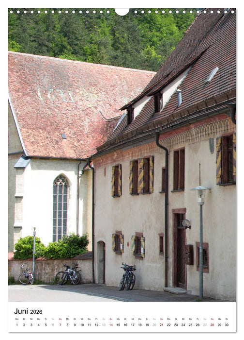 Blaubeuren I Das Kloster - Der Blautopf - Der Ort (CALVENDO Wandkalender 2026)