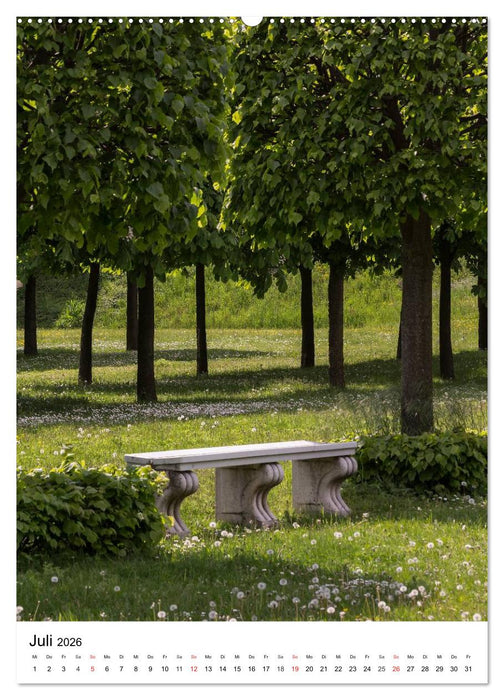 Schloss Hof – Die Perle unter den Marchfeldschlössern (CALVENDO Premium Wandkalender 2026)