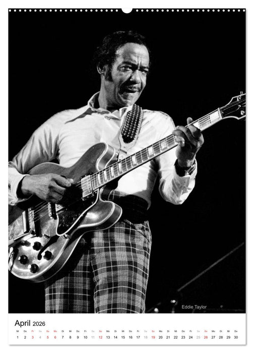 Blues Power (CALVENDO Wandkalender 2026)