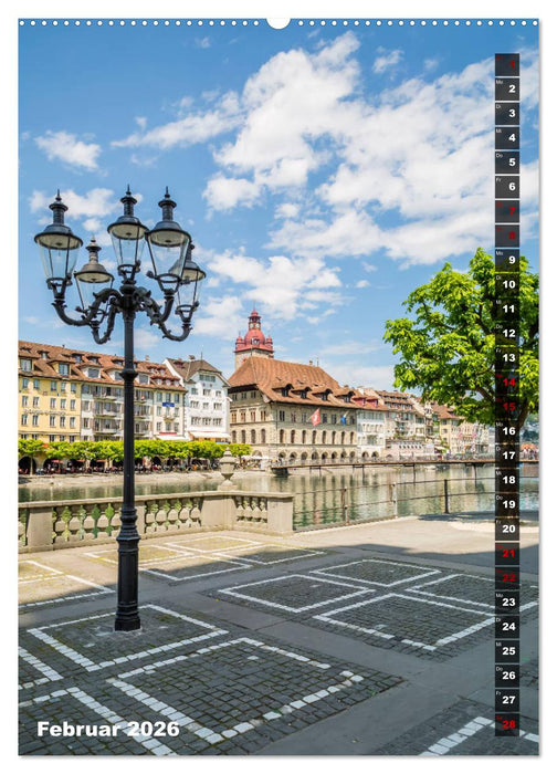 Willkommen in Luzern (CALVENDO Wandkalender 2026)