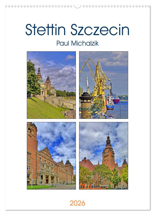 Stettin Szczecin (CALVENDO Wandkalender 2026)