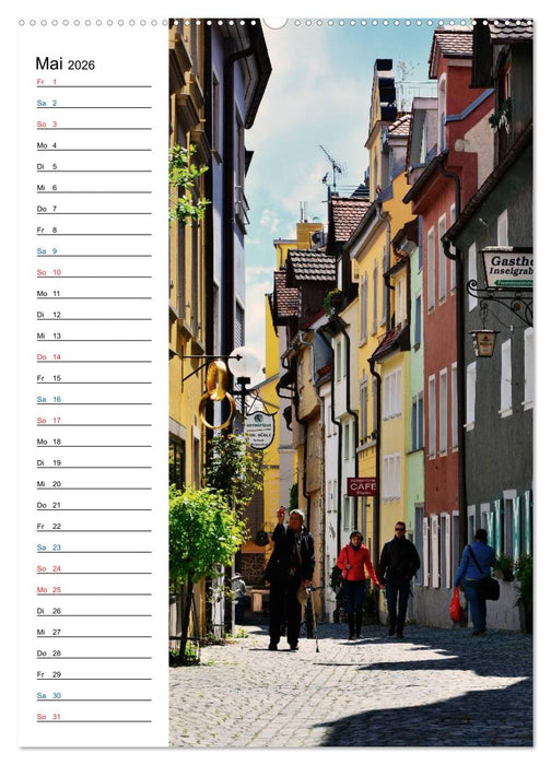 Lindau - Inselstadt am Bodensee (CALVENDO Wandkalender 2026)