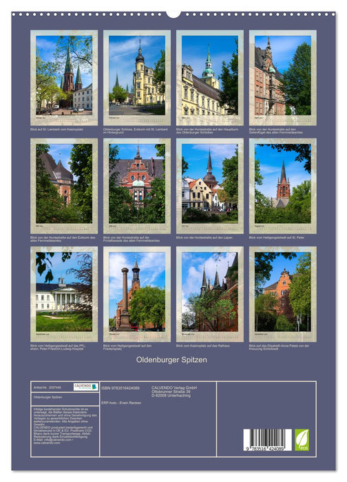 Oldenburger Spitzen (CALVENDO Premium Wandkalender 2026)