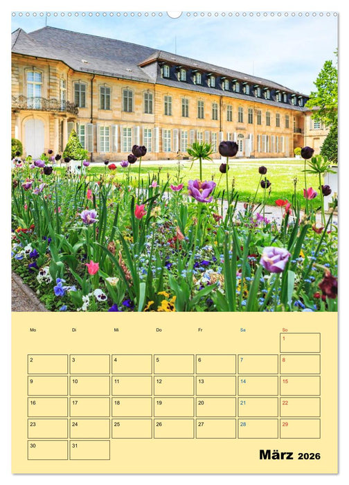 Bayreuth - die oberfränkische Hauptstadt (CALVENDO Wandkalender 2026)