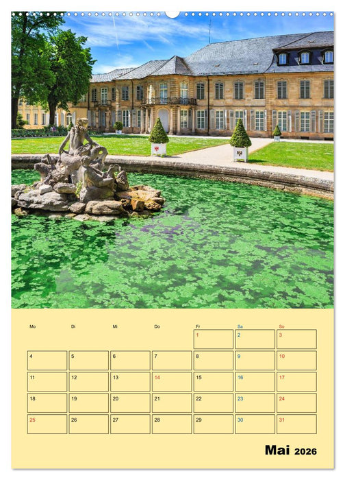 Bayreuth - die oberfränkische Hauptstadt (CALVENDO Wandkalender 2026)