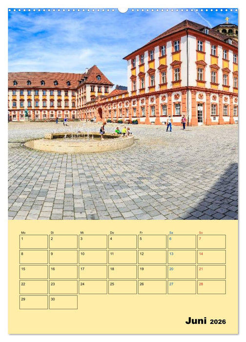 Bayreuth - die oberfränkische Hauptstadt (CALVENDO Wandkalender 2026)