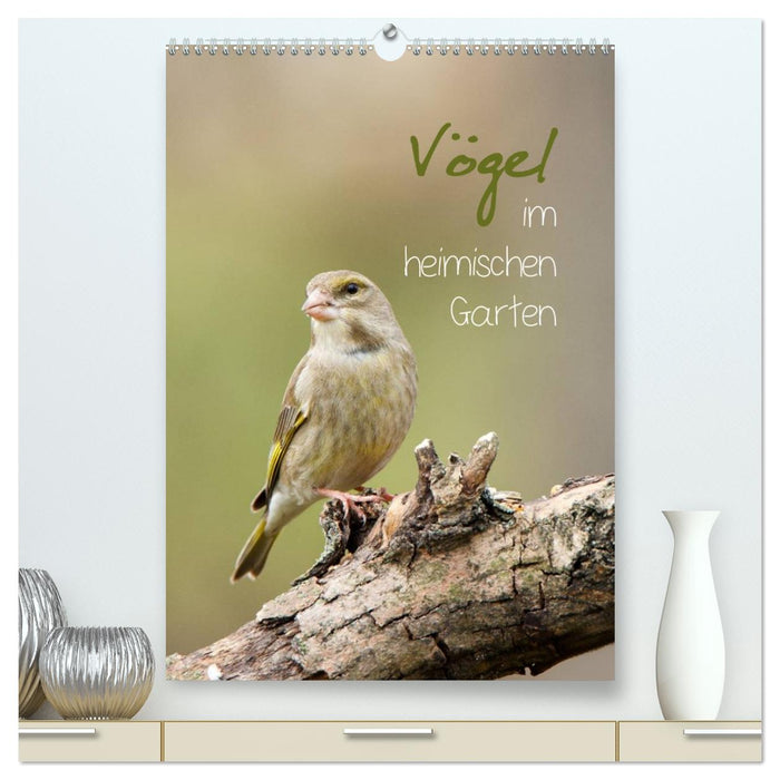 Vögel im heimischen Garten (CALVENDO Premium Wandkalender 2026)
