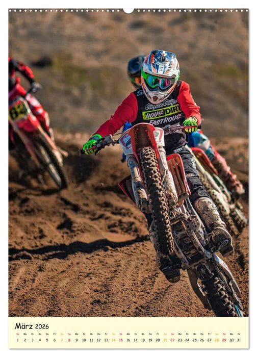 Motocross - einfach cool (CALVENDO Premium Wandkalender 2026)