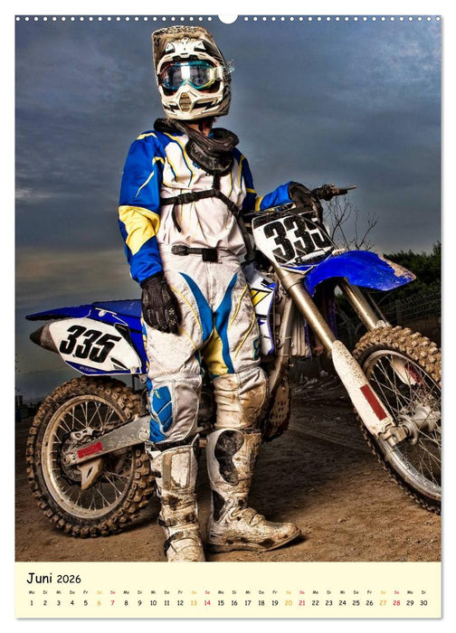 Motocross - einfach cool (CALVENDO Premium Wandkalender 2026)