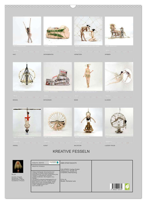 KREATIVE FESSELN (CALVENDO Wandkalender 2026)
