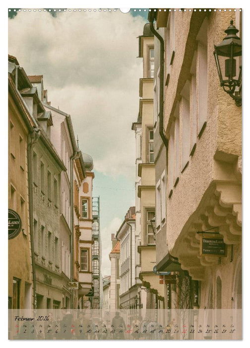 Regensburg - Charme der Altstadt (CALVENDO Wandkalender 2026)