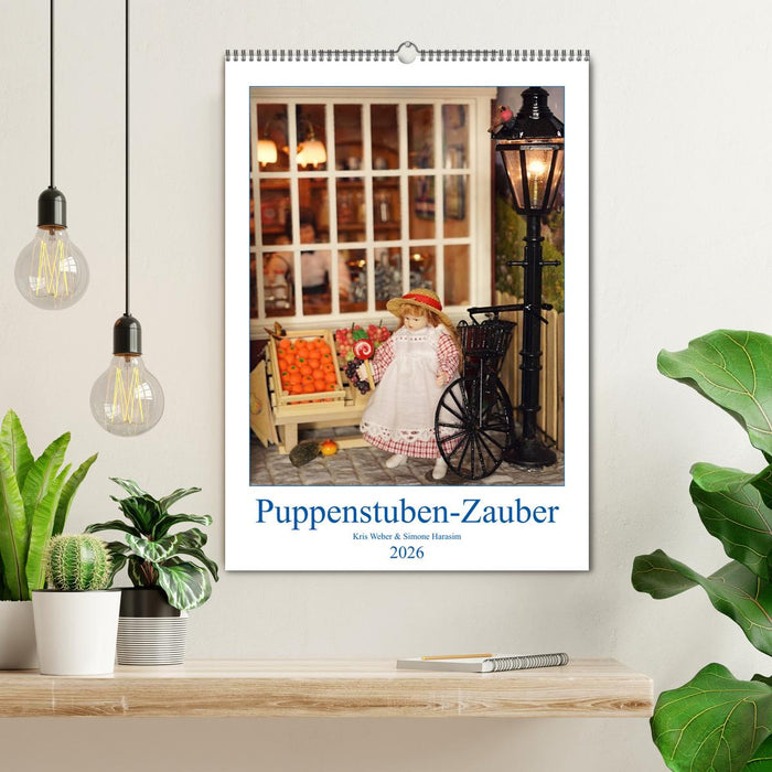 Puppenstuben-Zauber (CALVENDO Wandkalender 2026)