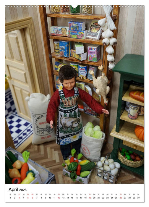 Puppenstuben-Zauber (CALVENDO Wandkalender 2026)