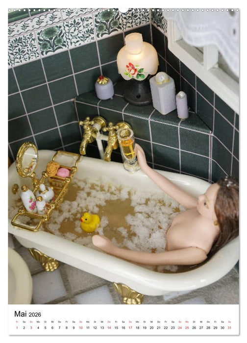 Puppenstuben-Zauber (CALVENDO Wandkalender 2026)