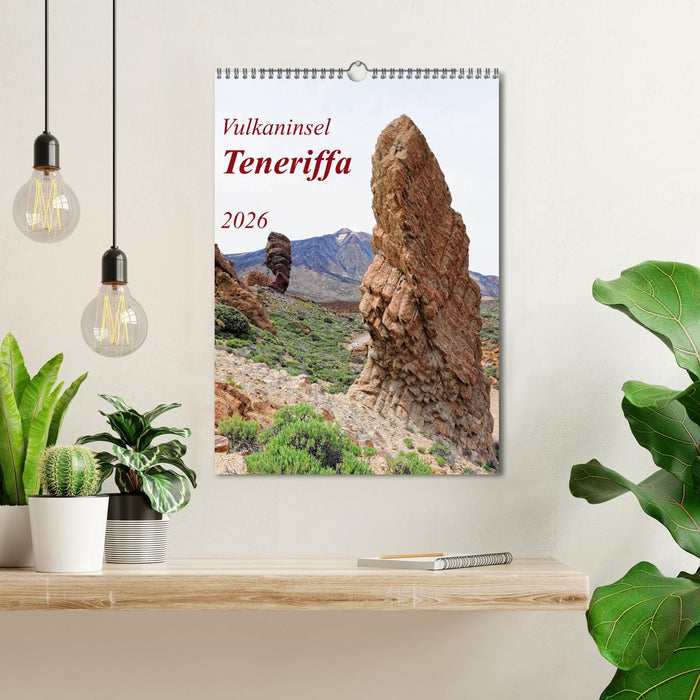 Vulkaninsel Teneriffa (CALVENDO Wandkalender 2026)