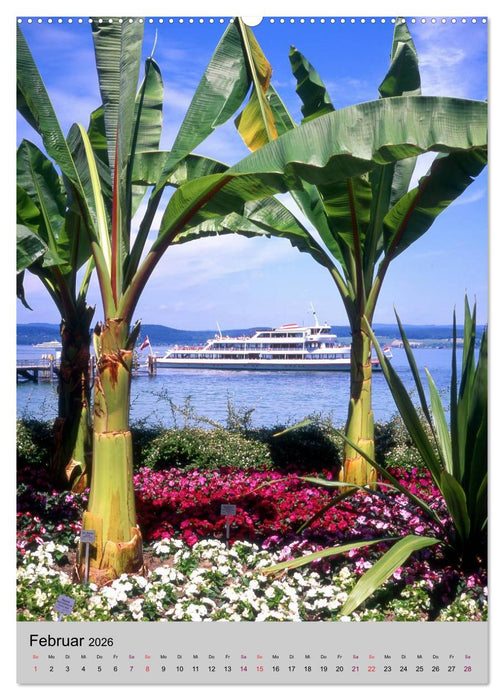 Der Bodensee mit seinen Sehenswürdigkeiten (CALVENDO Premium Wandkalender 2026)