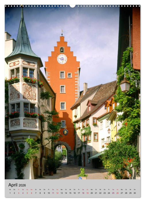 Der Bodensee mit seinen Sehenswürdigkeiten (CALVENDO Premium Wandkalender 2026)