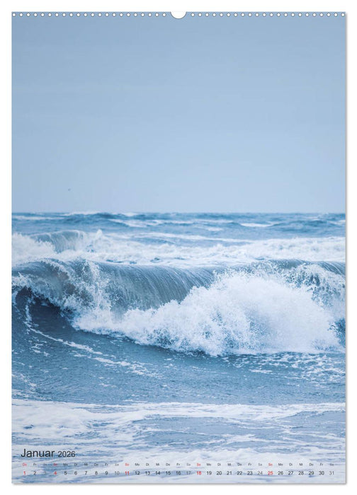 Farbenpracht Nordsee (CALVENDO Premium Wandkalender 2026)