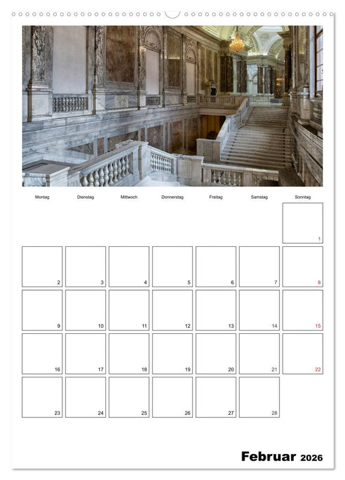 Mein Wien. Juwel an der Donau (CALVENDO Premium Wandkalender 2026)