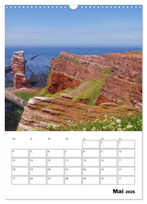Einzigartige Insel Helgoland (CALVENDO Wandkalender 2026)