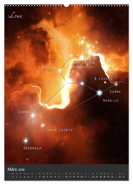 Unsere Sternbilder (CALVENDO Wandkalender 2026)