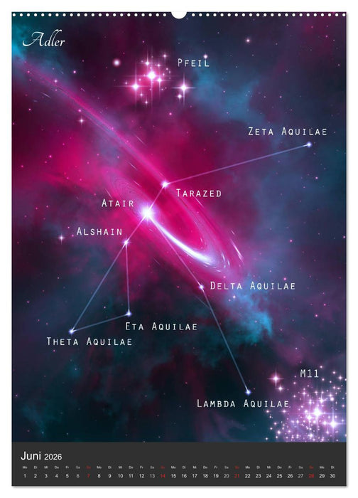 Unsere Sternbilder (CALVENDO Wandkalender 2026)