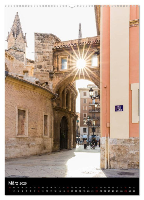 Valencia entdecken (CALVENDO Wandkalender 2026)