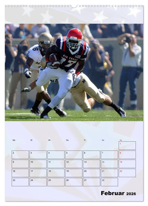 American Football - Kickoff (CALVENDO Premium Wandkalender 2026)