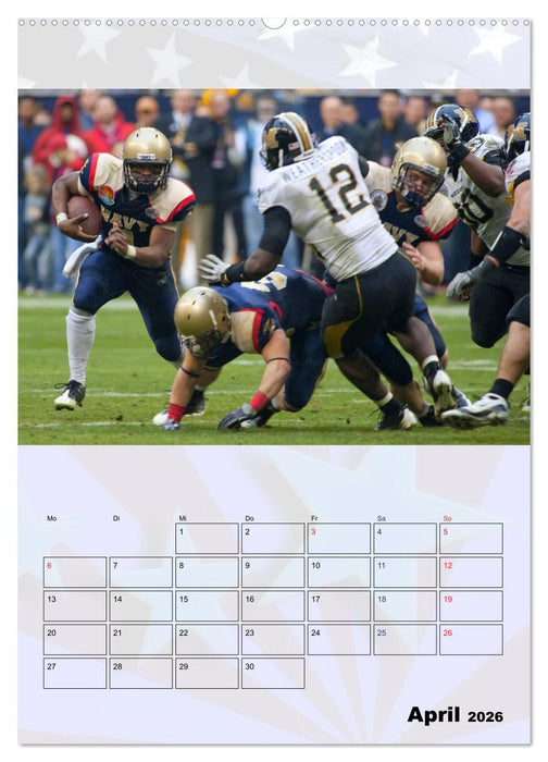 American Football - Kickoff (CALVENDO Premium Wandkalender 2026)