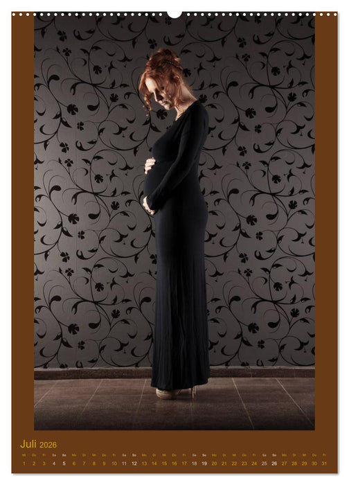 Schwangerschaft - die runde Weiblichkeit (CALVENDO Premium Wandkalender 2026)