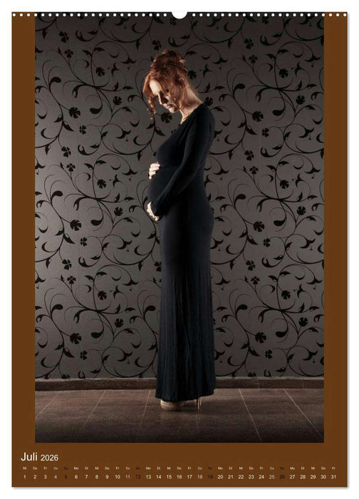 Schwangerschaft - die runde Weiblichkeit (CALVENDO Premium Wandkalender 2026)