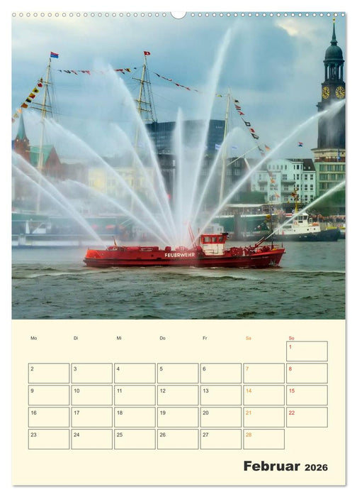 Feuerwehr - im Einsatz weltweit (CALVENDO Wandkalender 2026)