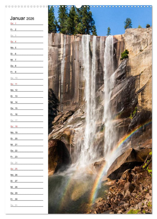 Faszination Wasserfall (CALVENDO Wandkalender 2026)