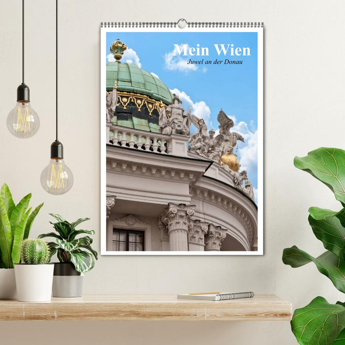 Mein Wien. Juwel an der Donau (CALVENDO Wandkalender 2026)