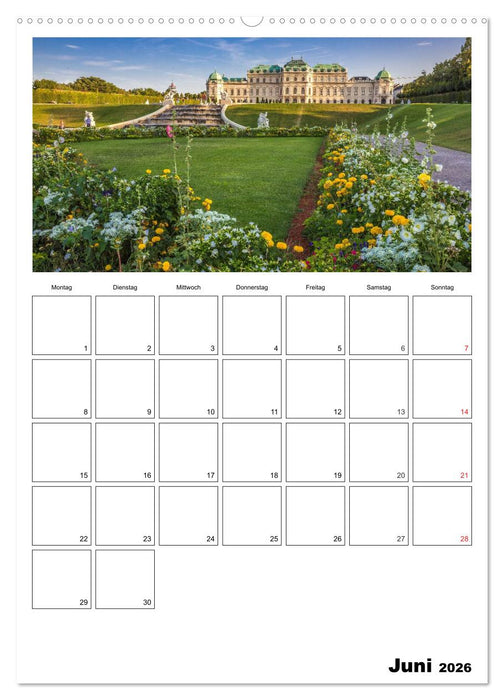 Mein Wien. Juwel an der Donau (CALVENDO Wandkalender 2026)