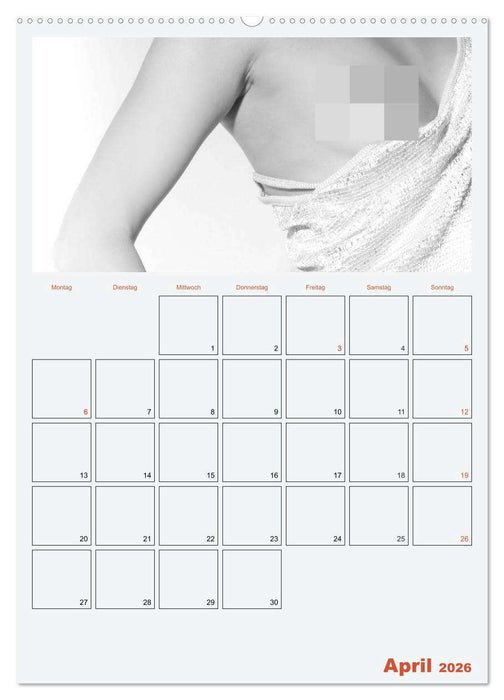 Erotik. Sinnliche Rundungen (CALVENDO Premium Wandkalender 2026)