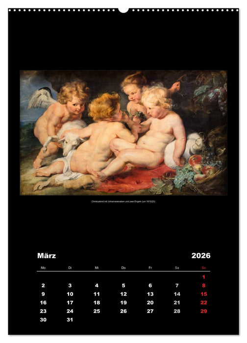 Peter Paul Rubens - Rubens (CALVENDO Wandkalender 2026)