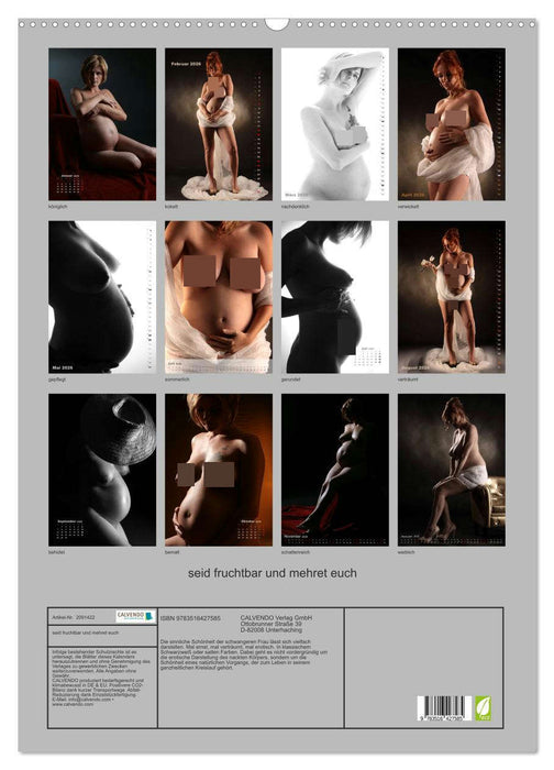 seid fruchtbar und mehret euch (CALVENDO Wandkalender 2026)