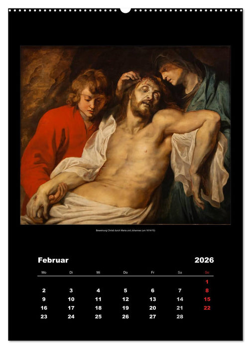 Peter Paul Rubens - Rubens (CALVENDO Premium Wandkalender 2026)