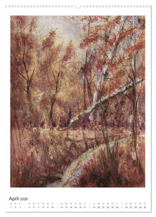 Ein Hauch von Impressionismus – Aquarelle von Isolde Gänesch (CALVENDO Wandkalender 2026)