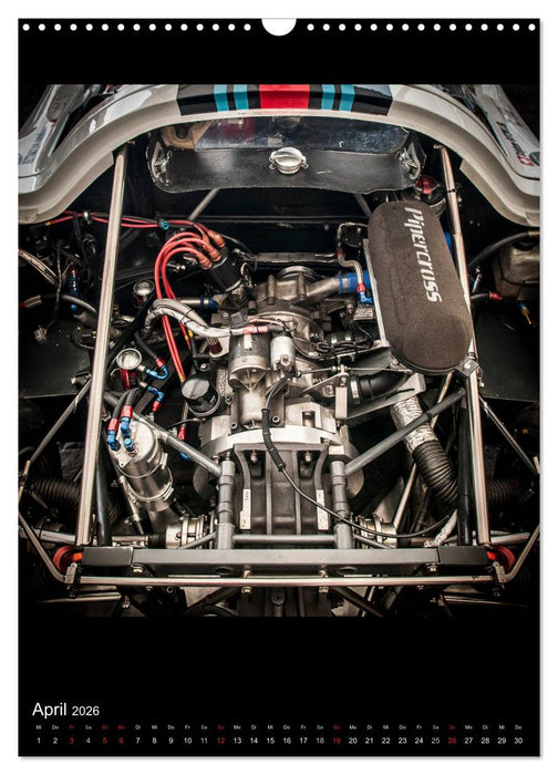 Klassische Rennmotoren (CALVENDO Wandkalender 2026)