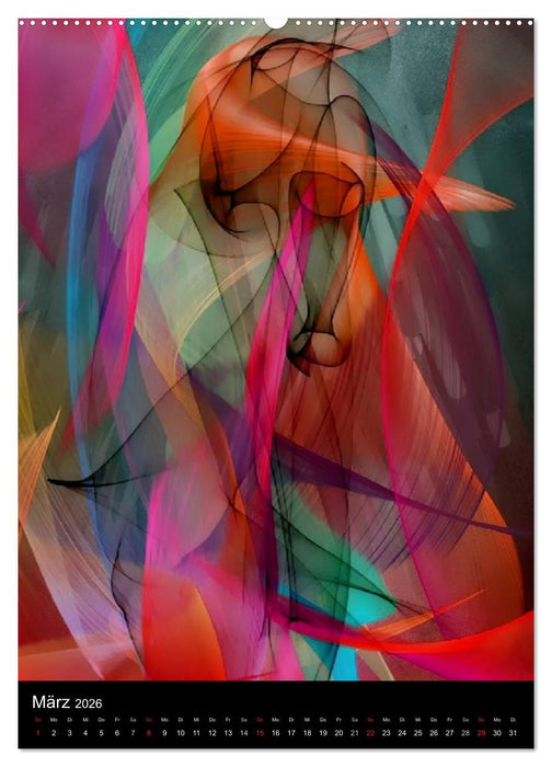 Mehrfarben von Nico Bielow (CALVENDO Wandkalender 2026)