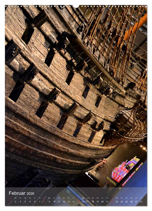 Stockholm - Stadtansichten (CALVENDO Wandkalender 2026)