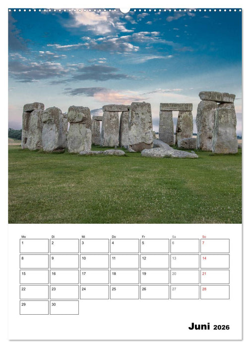 Foto-Momente Süd-England - Magische Orte (CALVENDO Premium Wandkalender 2026)