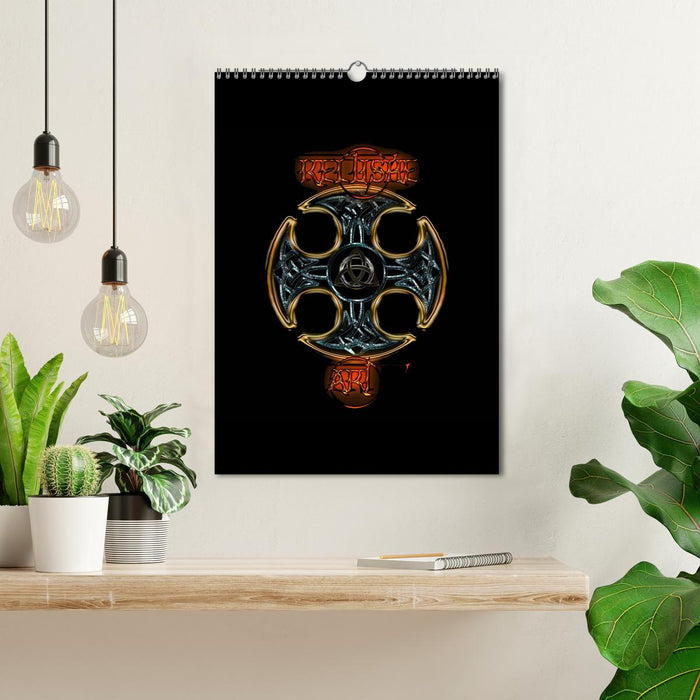 Keltische Art (CALVENDO Wandkalender 2026)