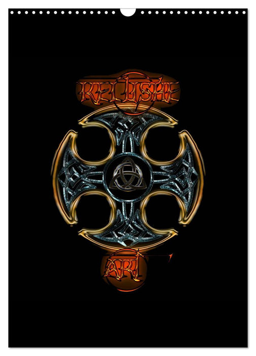 Keltische Art (CALVENDO Wandkalender 2026)