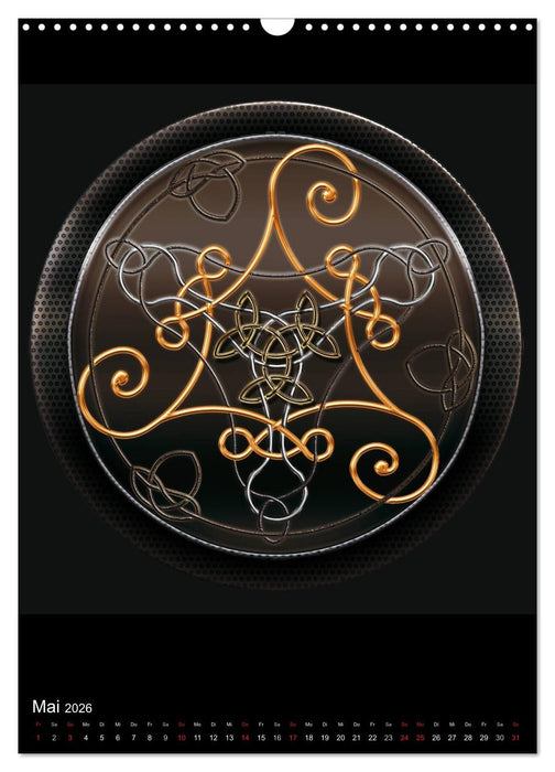 Keltische Art (CALVENDO Wandkalender 2026)